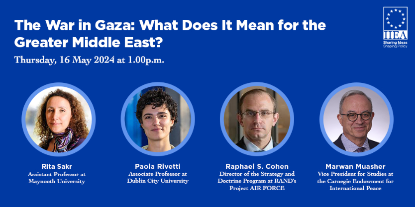 Join our colleague Rita Sakr for this important discussion on Gaza this Thursday, 16th. Don't miss this chance to hear Rita's eloquent, humane, and steely defence of decency and humanity. To register, click here: iiea.com/events/the-war… @MaynoothUni