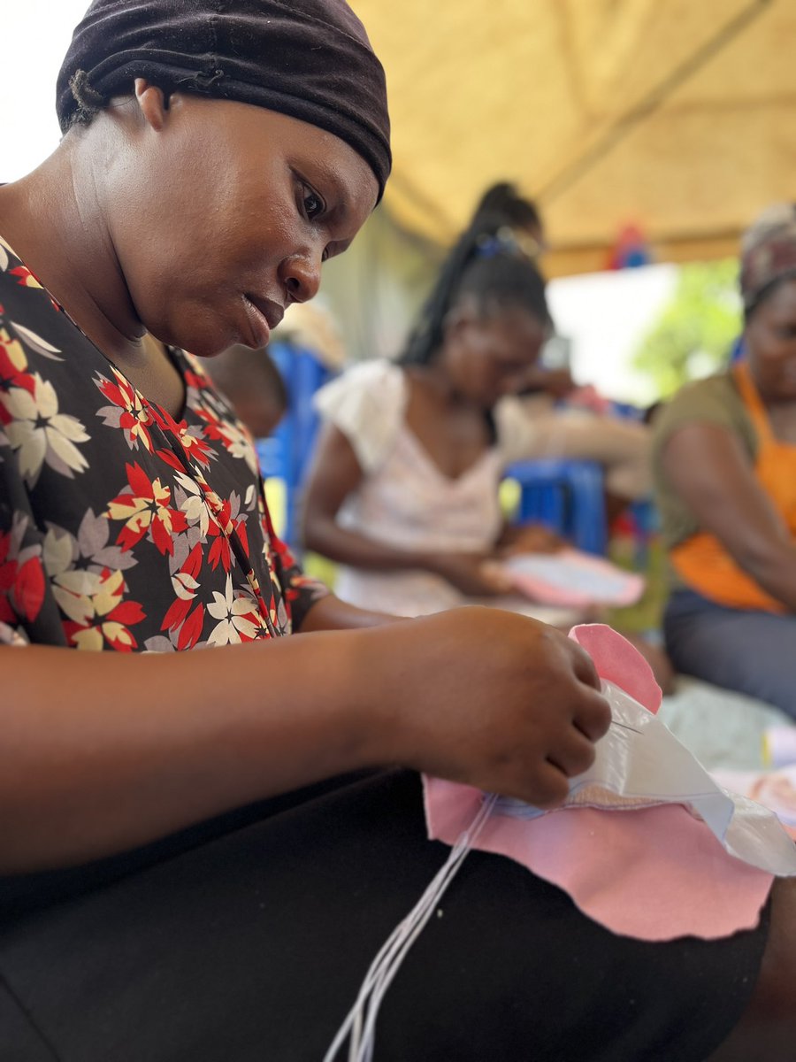 Today, we're spreading awareness about menstruation and teaching the people of Lwanga, Mpigi District on how to make #SafeGirl reusable sanitary pads. All these activities culminate in our grand celebration on May 28th at our center.