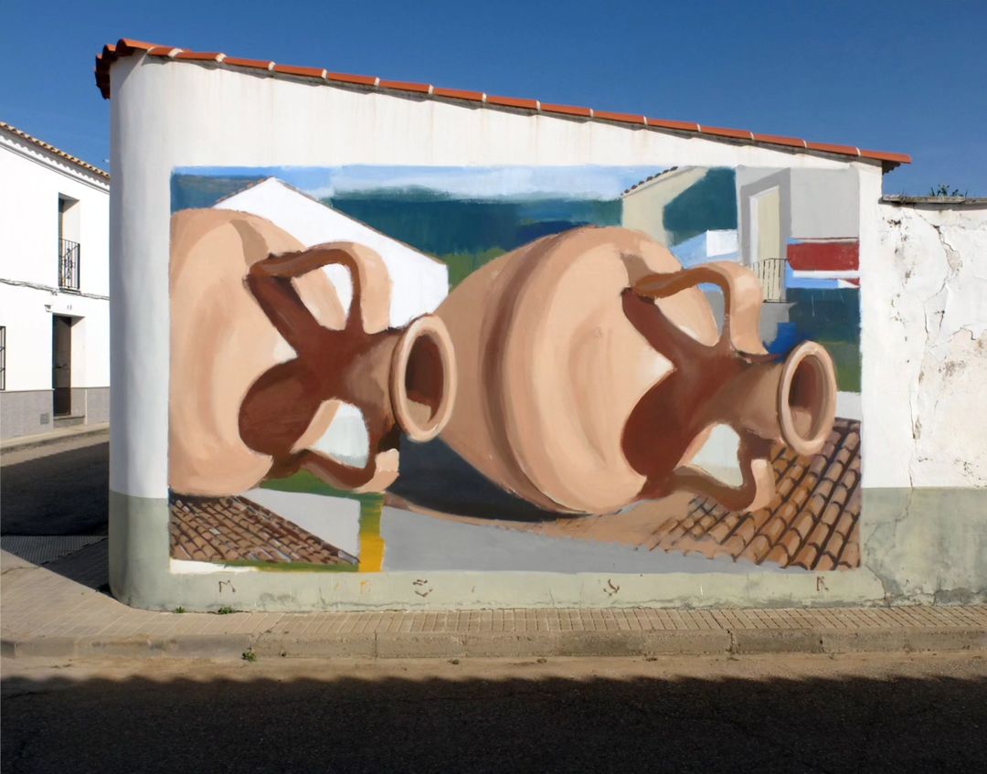 #Streetart by #ManoloMesa @ #Medinadelastorres, Spain, for  #Sacabarros
More info at: barbarapicci.com/2024/05/14/str…
#streetartMedinadelastorres #streetartSpain #Spainstreetart #arteurbana #urbanart #murals #muralism #contemporaryart #artecontemporanea