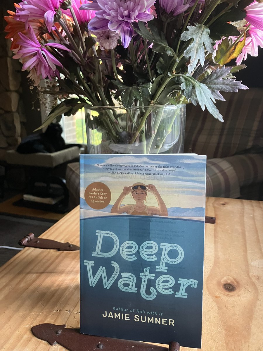 Up next!! Deep Water, a novel in verse by <a href="/jamiesumner_/">Jamie Sumner</a> Thanks so much for sharing with #BookPosse <a href="/SimonKIDS/">Simon Kids</a>