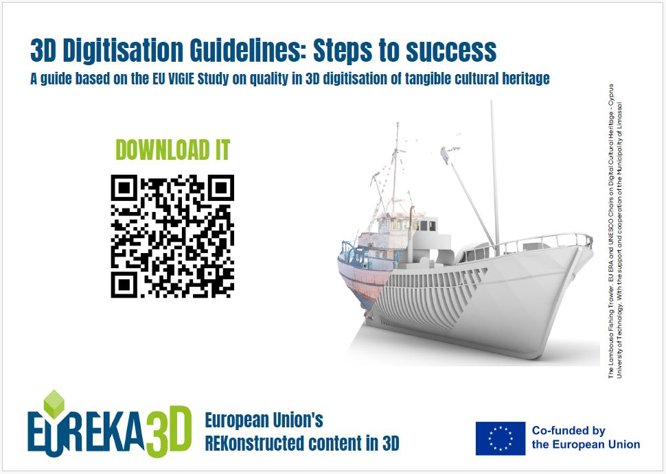 eureka_3d's tweet photo. 📢Today #EUreka3D will be present at the @Europeanaeu  #TwinIt final event with a dedicated booth featuring the project’s main outcomes.

🛥️ Don’t miss the highlighted #3Ddigitisation of the Lambousa trawler by partner @UNESCO_DCH_ERA. 

#3DforCulture

➡️https://t.co/0SSaMqyhFH https://t.co/oHnUe7UJux