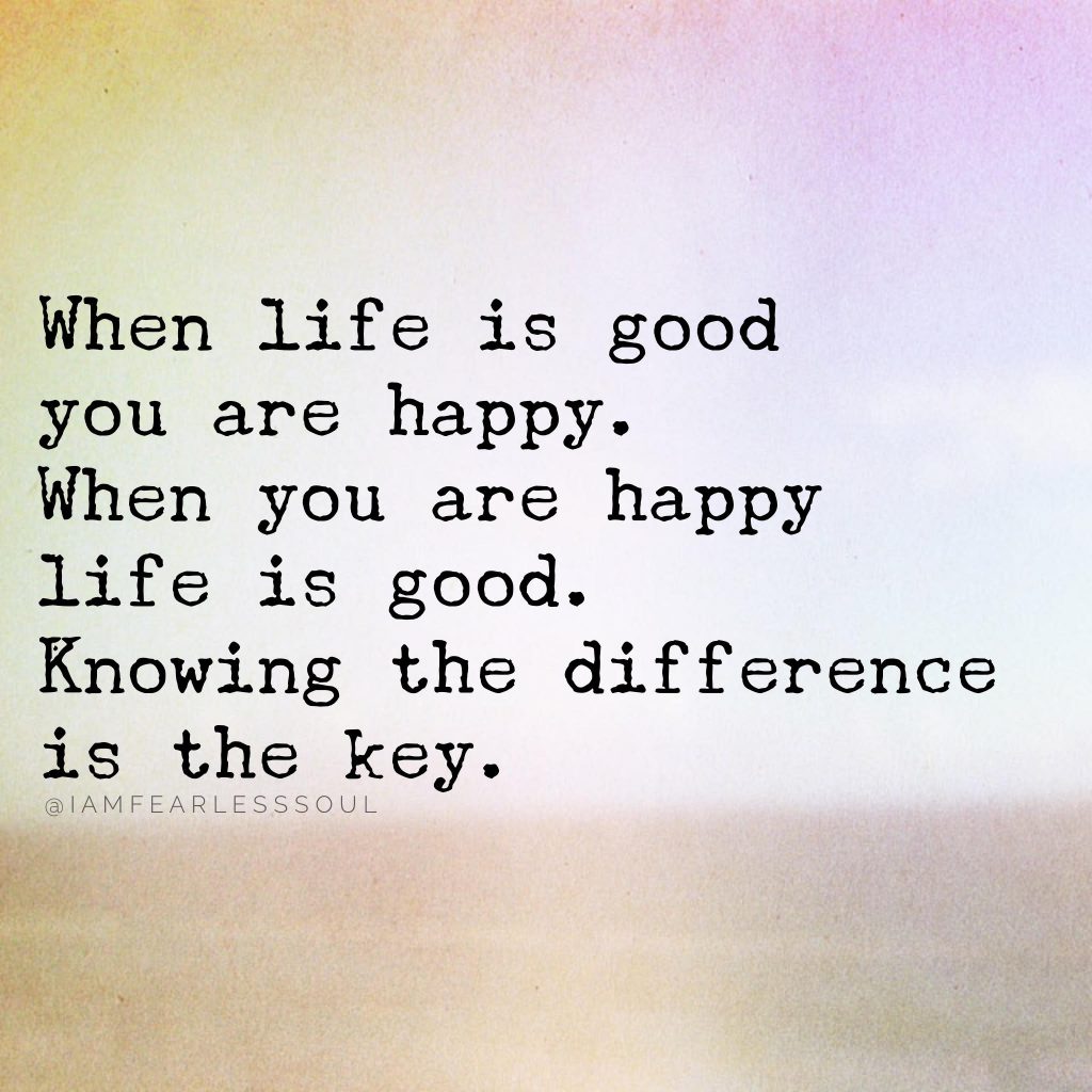 Life is good.. #positivity