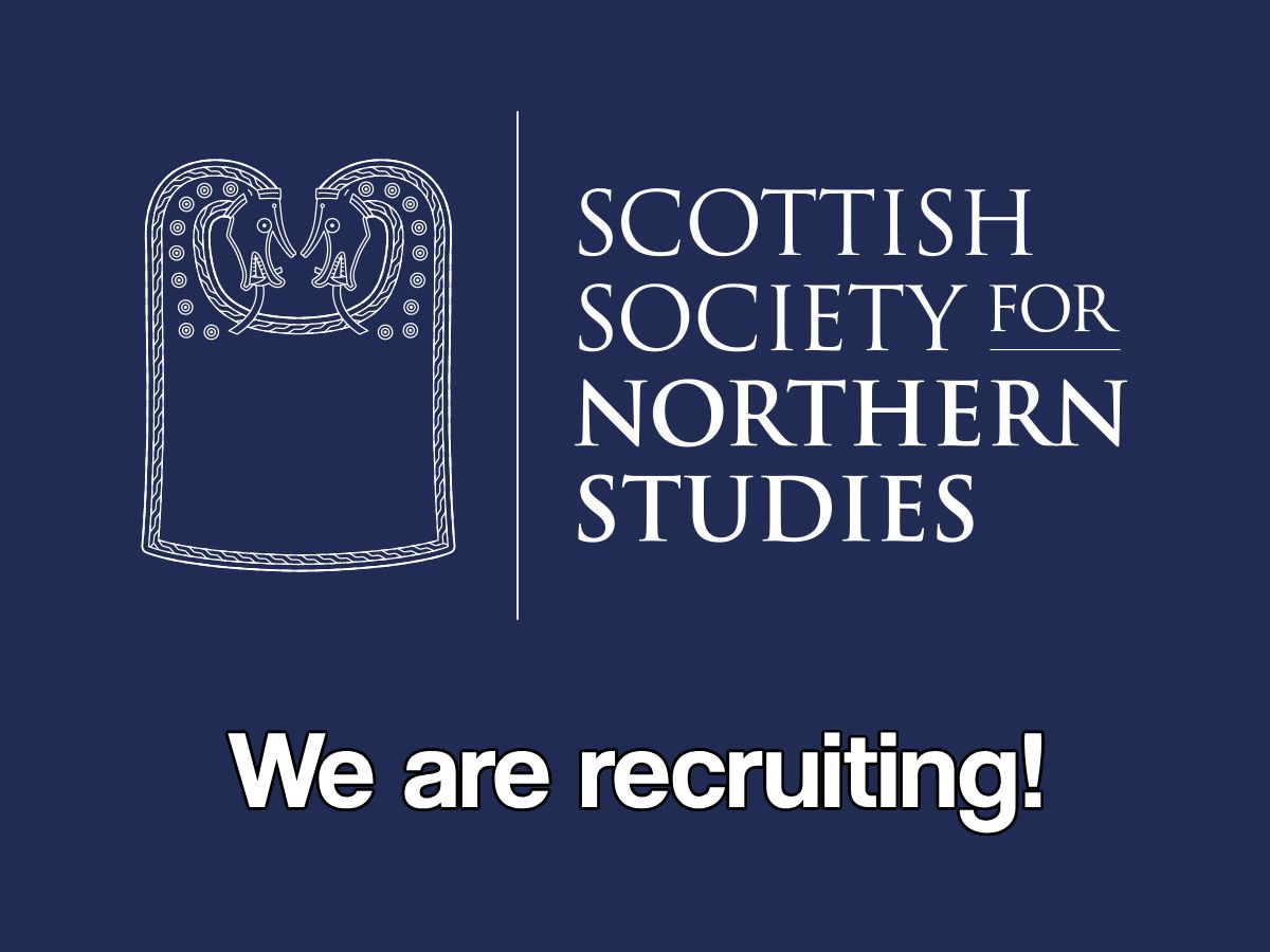 The Society is looking for a new Comms Officer! 📢 Are you interested in Scottish and Scandinavian history? Have a flair for public engagement and connecting to diverse audiences around the world? SSNS is currently looking for an enthusiastic Comms Officer to join our team! 1/3