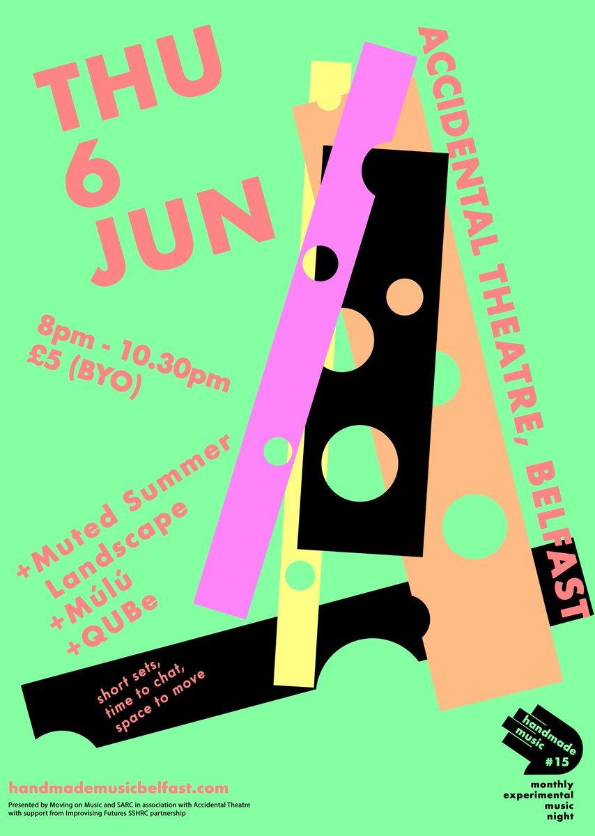 Handmade Music is back on the 6th June. Early booking recommended. handmademusicbelfast.com/upcoming-event…
