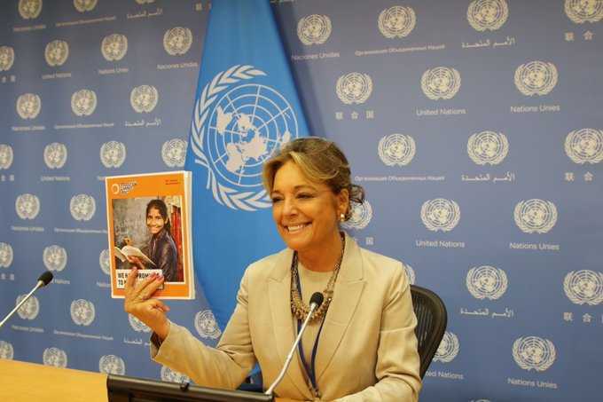 'My work is my mission. I'm always thinking about #ECW, humanity, justice – what I can contribute and education's role. When work is driven by passion, it translates to joy. My work is my passion.' ~@YasmineSherif1 #ECW ExDir @un @antonioguterres @aminajmohammed @unicefchief