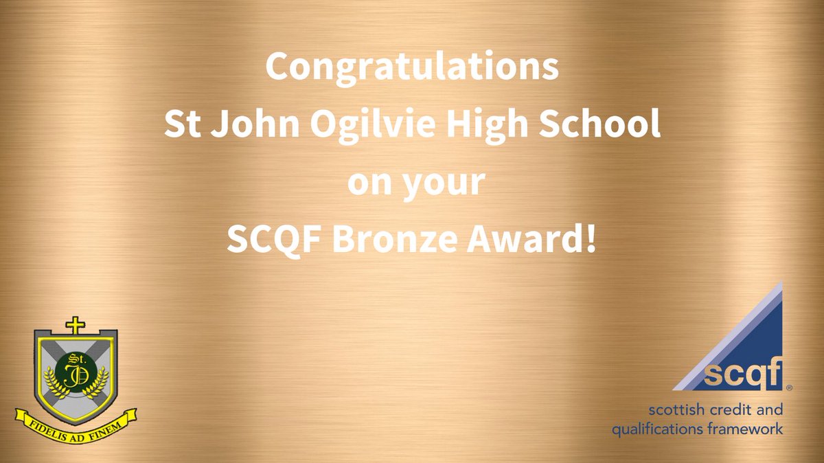 📮An #SCQF plaque is heading to @StJOHS after it achieved bronze in our School Ambassador Recognition programme! 👍Pupils and staff at the @SouthLanCouncil school have been focused on promoting the #SCQF and exploring learner pathways. 👀Check them out at scqf.org.uk/support/suppor…