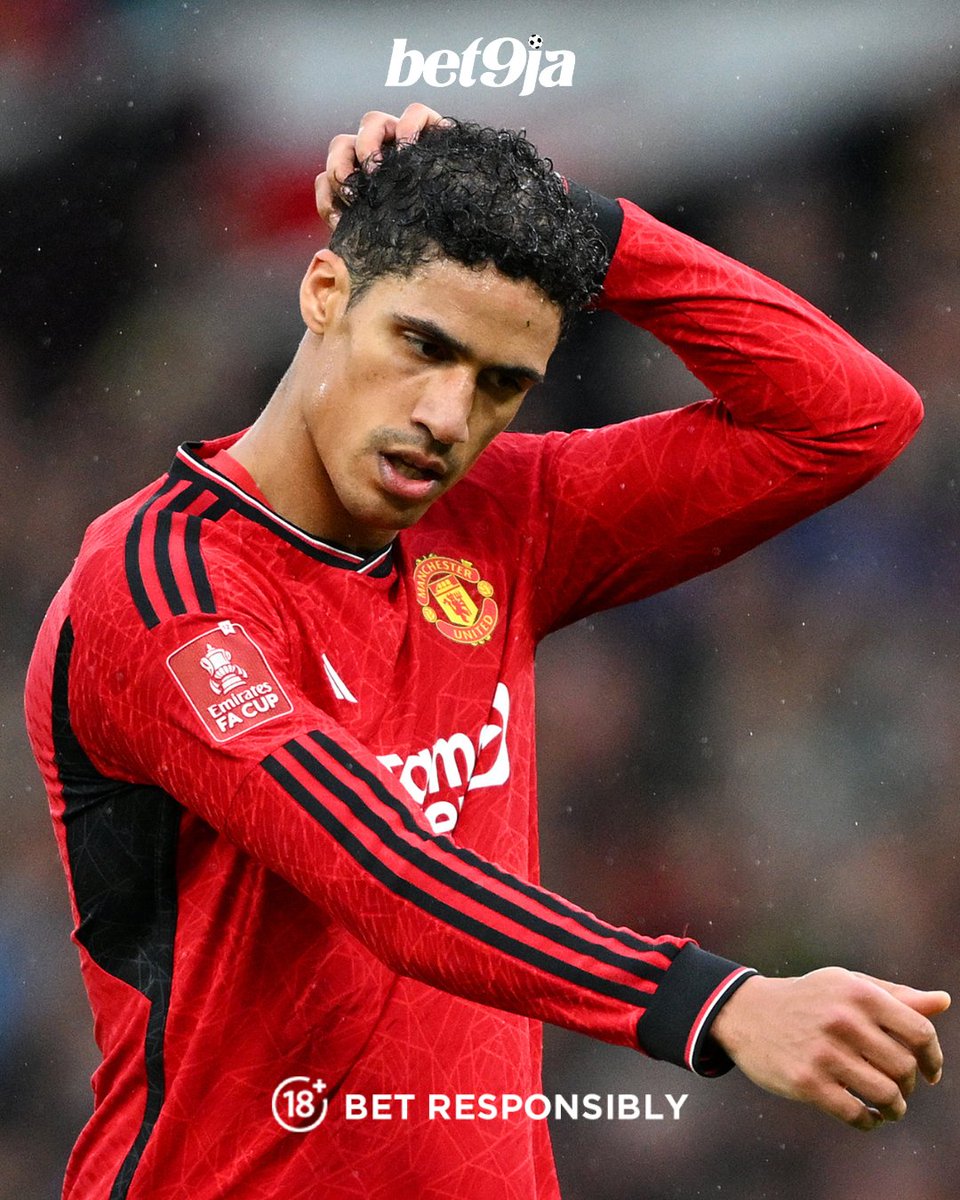 Raphael Varane will leave Manchester United at the end of the season 😯 Surprised? 🤔