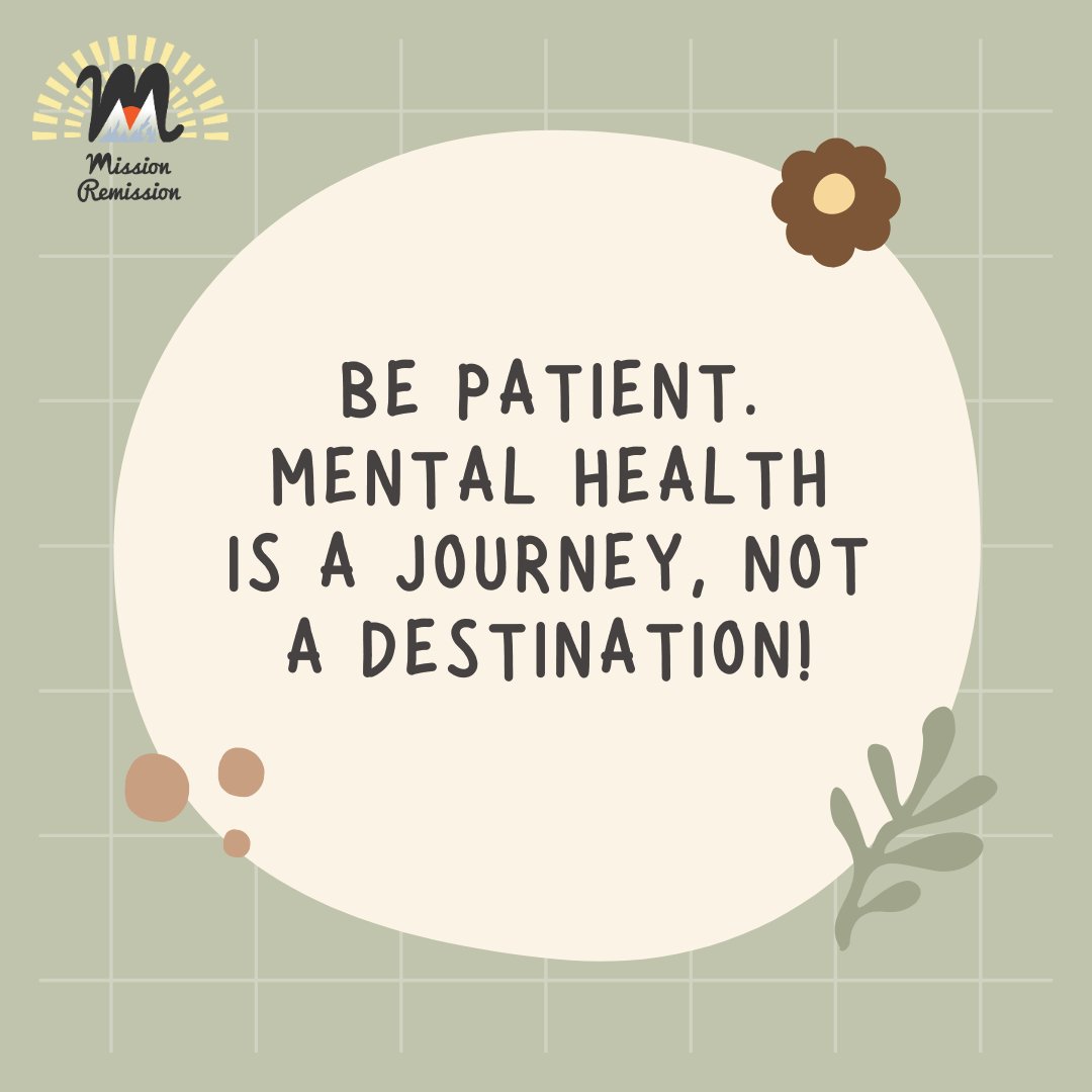 Our theme this month is mental health to tie in with Mental Health Awareness Week which runs from 13-19 May... This is good advice – to be patient if you feel as if your mental health is suffering. It may take some time for things to improve, but they will get better eventually.