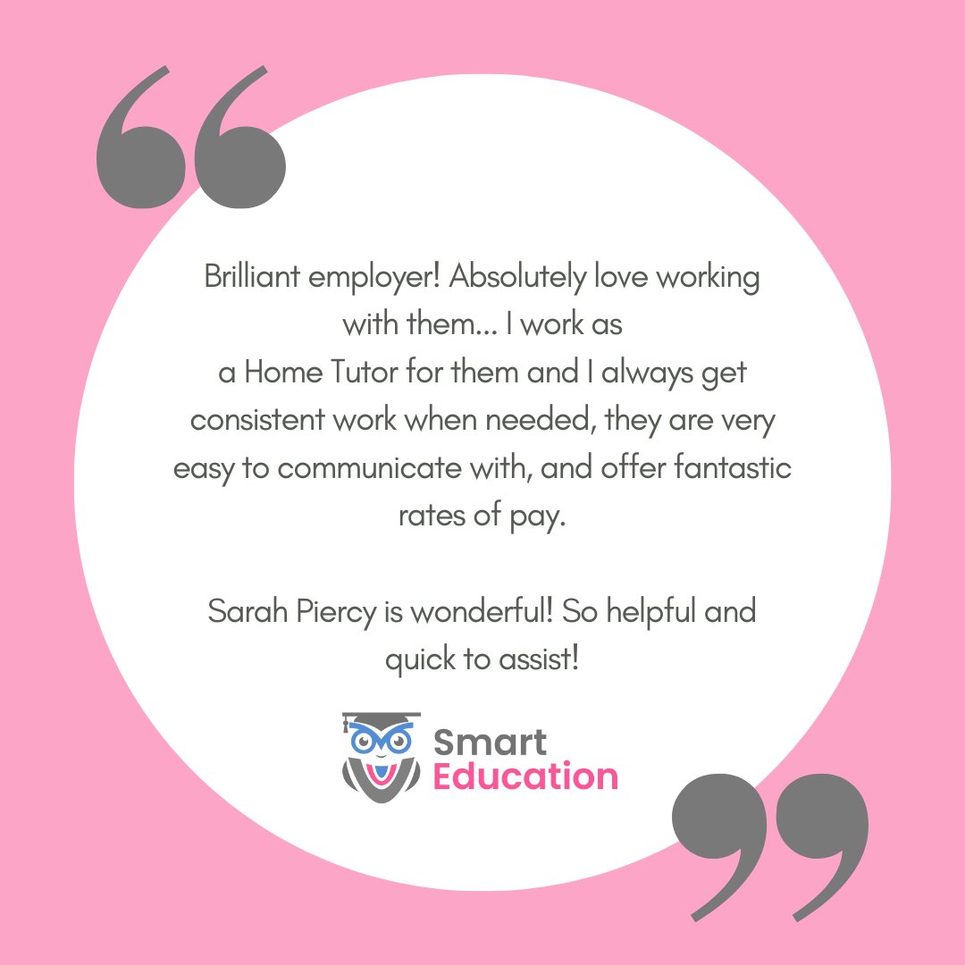 A fantastic read, well done Sarah!! #service #smarteducation #recognition