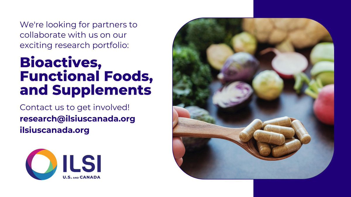 ILSI is excited to attend the @Vitafoods_ Europe conference this week in Geneva! This nutraceutical #event aligns perfectly with our #research portfolio on #Bioactives, Functional Foods, and #Supplements. ℹ️ ilsiuscanada.org/science-and-re… #vitafoodseurope #nutraceuticals