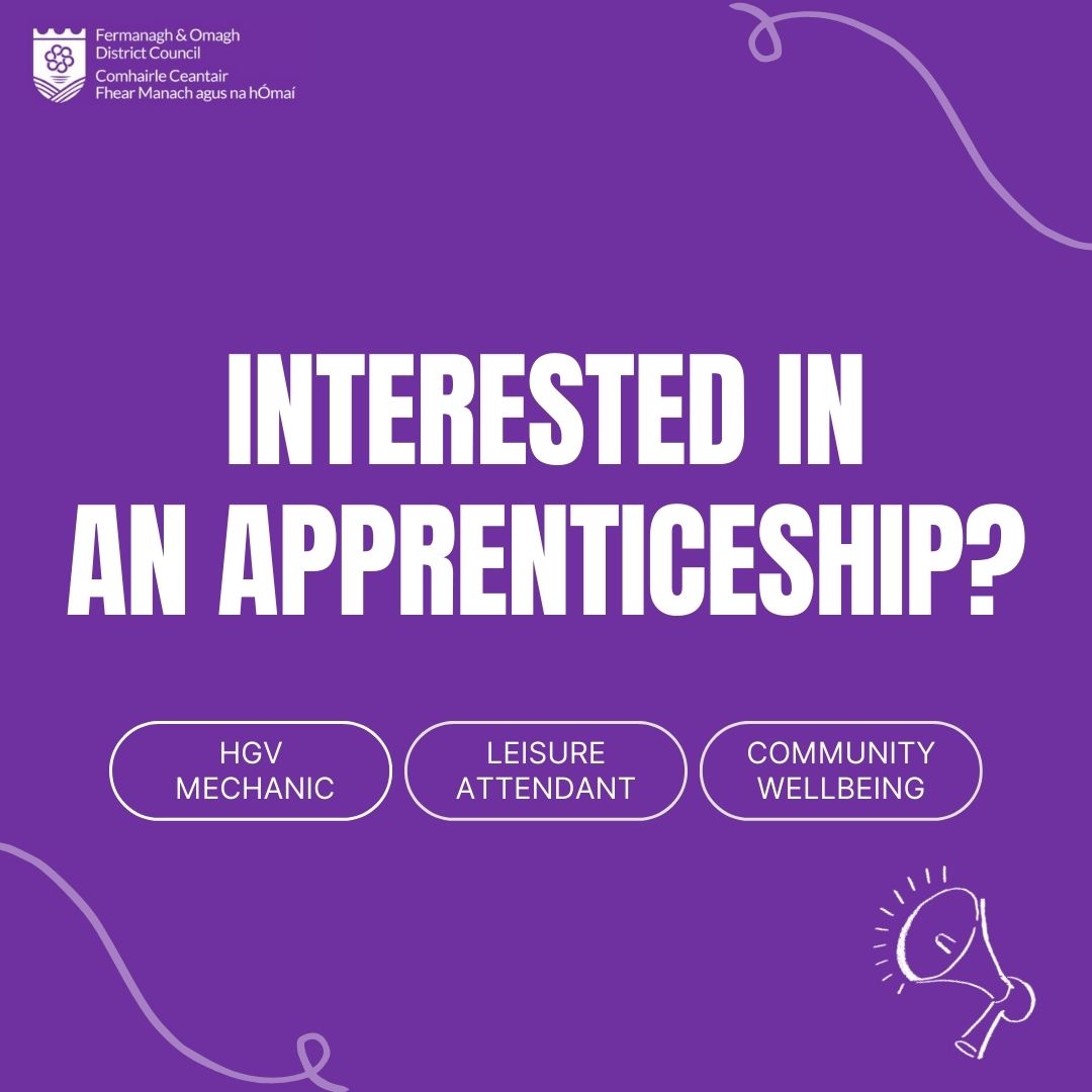 Interested in an apprenticeship with #FODC 

Apply now ➡️ bit.ly/3SUtqQG 

Closing Date: 12noon on Fri 24 May

#Apprenticeships