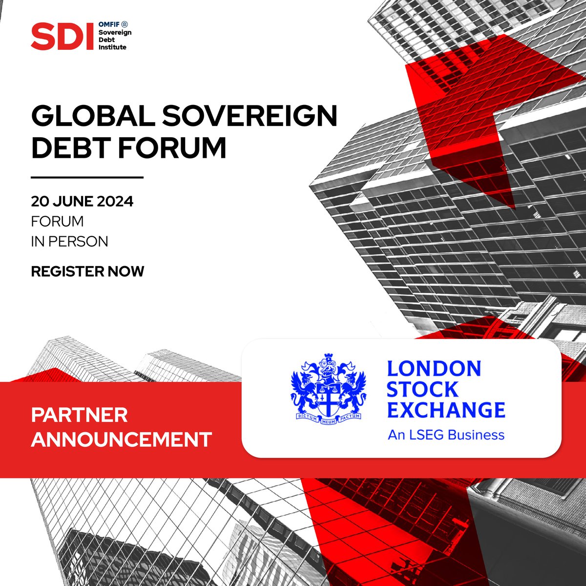 We are pleased to announce that @LSEGplc is partnering with the Global sovereign debt forum in June. Find out more about the forum and register to attend here: omfif.org/global-soverei…