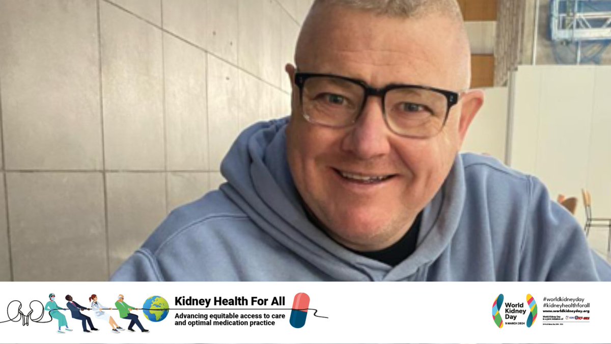 New #Blog! 🌟 Meet Stephen Adam, 45, from Scotland, on his journey battling #PolycysticKidneyDisease from diagnosis to #transplant. Follow his story of resilience, setbacks, and the gift of life. Read the full story 👉🏽 worldkidneyday.org/breaking-denia…