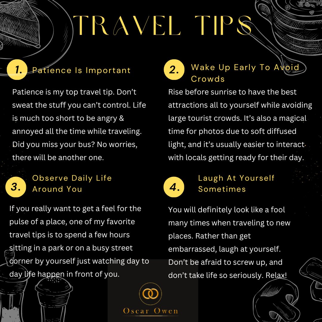 Tips For Making Travel Easy & Fun #traveltips #travelhacks #travtalk 
#travelblogging #wanderlust #igtravel #travelgram #travelawesome #travelbug #traveldiary