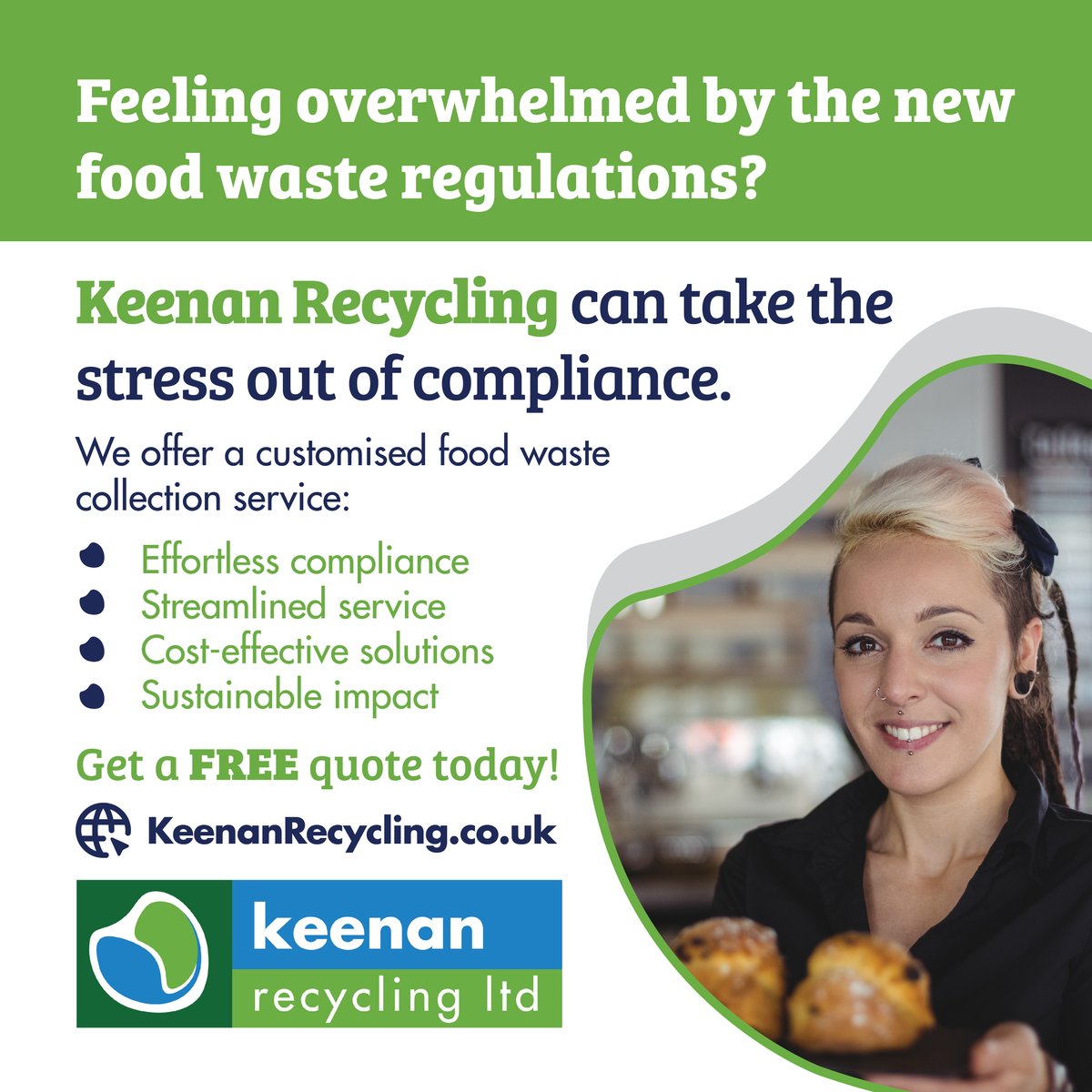 Our member @keenanrecycling is offering a user-friendly food waste recycling service specifically designed for businesses. Contact their team for more details and a free quote: keenanrecycling.co.uk/contact-us/