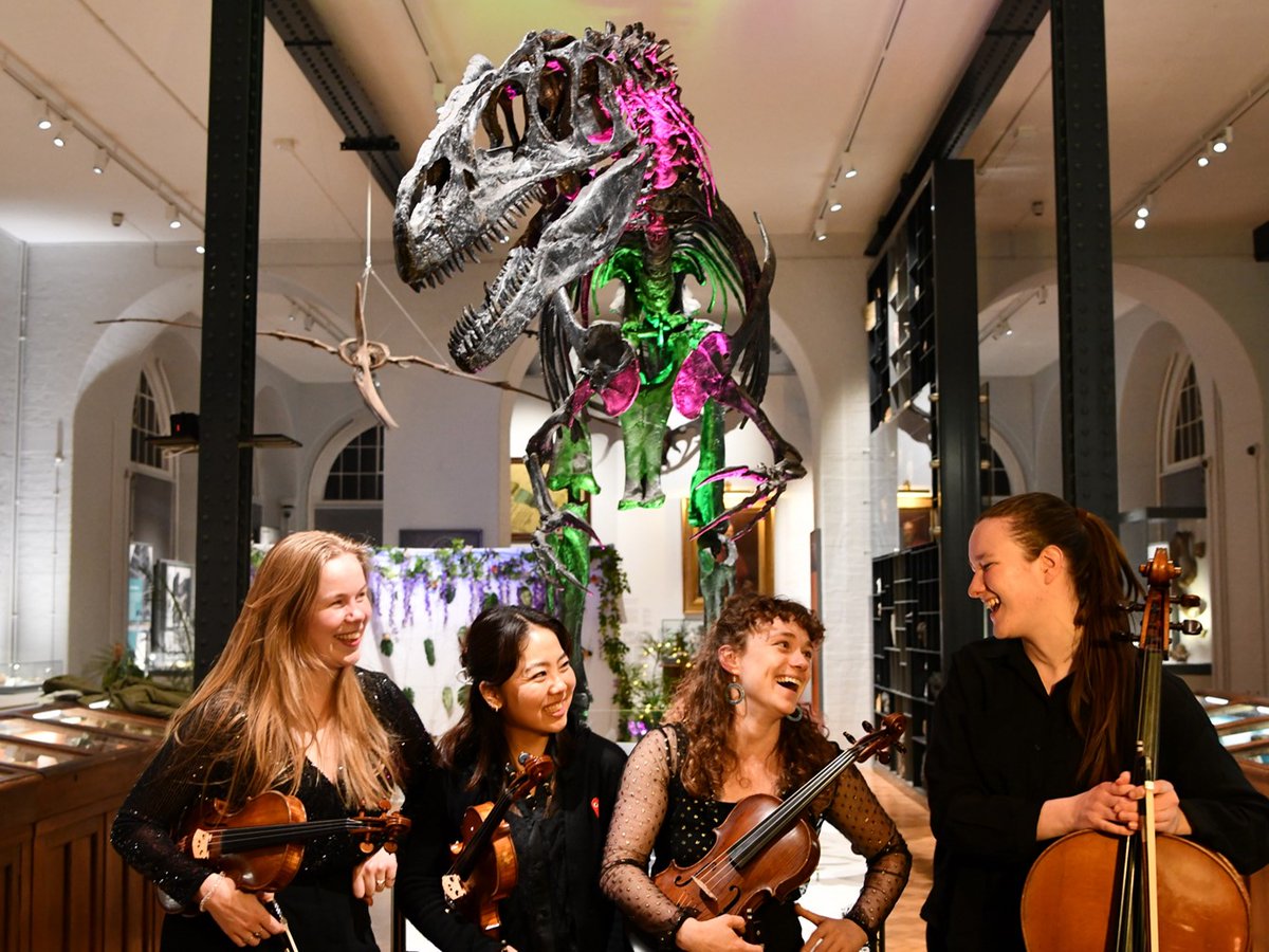 FREE FAMILY EVENT 🦕 We have a very exciting event coming up at the Museum this half term! Join us on Tues 28th May for a Musical Museum Tour with the Sekine Quartet! Keep an eye out for further details and tickets. ow.ly/QSjT50REiuh @Familyfuninbham @Brummiemummies