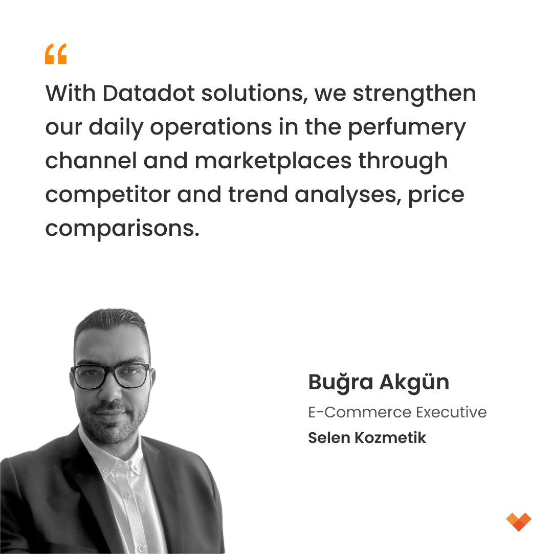 usersdotcom's tweet image. Here is how Buğra Akgün, E-commerce Executive from #DotPartner @UrbanCareTR, describes #Datadot. Thank you, Buğra, for sharing your experience and highlighting the strategic benefits of our platform! 💯

Grow faster, profitably. Request a demo today. 
usersdot.com/en/request-demo