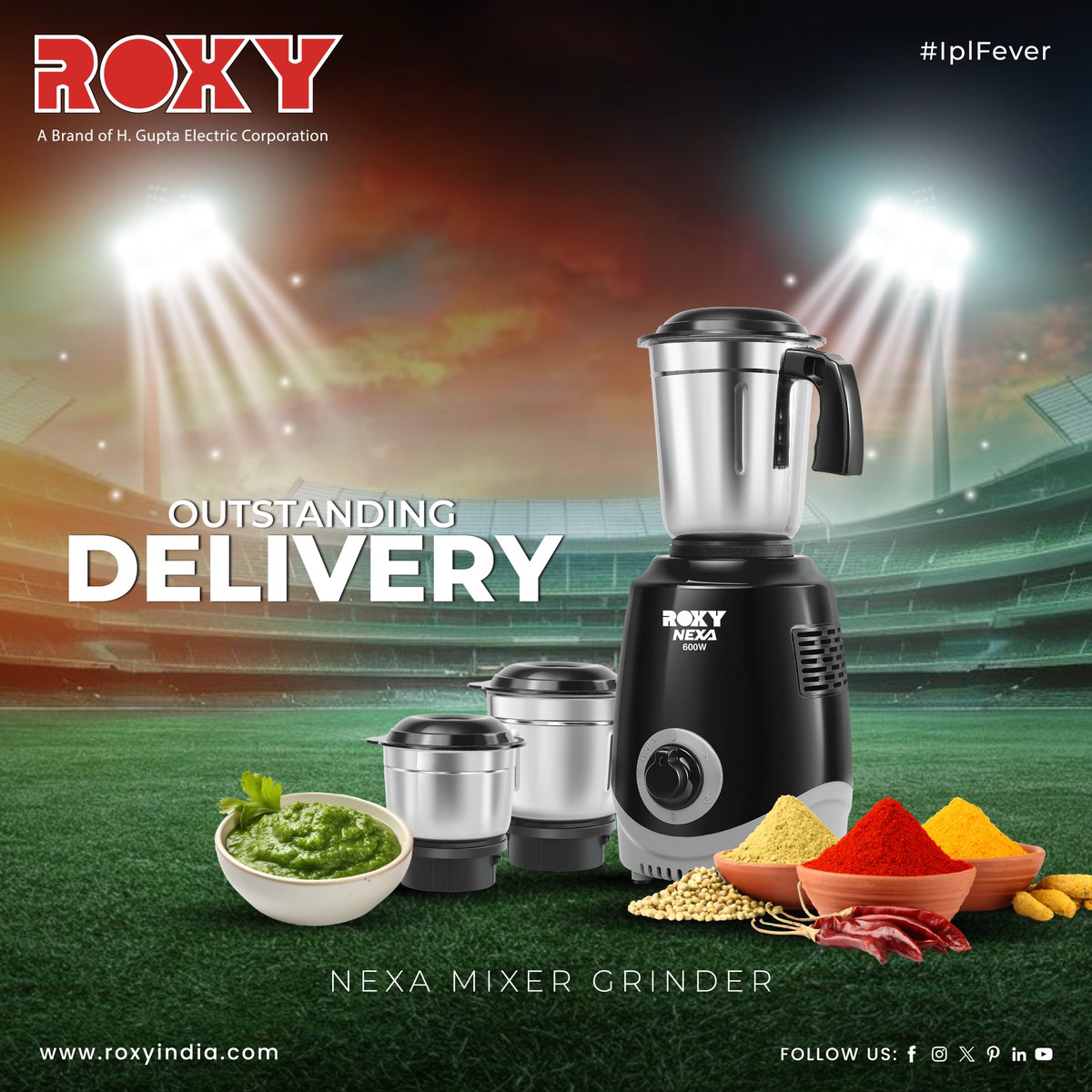 Experience outstanding efficiency with the ΝΕΧΑ Mixer Grinder from Roxy Home Appliances! 🌟 Delivering top performance and reliability straight to your kitchen. . . . . For more visit:- roxyindia.com . . . . #RoxyHomeAppliances #NEXHAMixerGrinder #EfficiencyDelivered