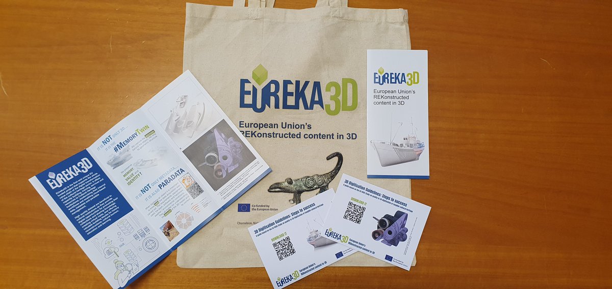 📢Today #EUreka3D will be present at the @Europeanaeu #TwinIt final event with a dedicated booth featuring the project’s main outcomes. 🛥️ Don’t miss the highlighted #3Ddigitisation of the Lambousa trawler by partner @UNESCO_DCH_ERA. #3DforCulture ➡️eureka3d.eu/twin-it-campai…