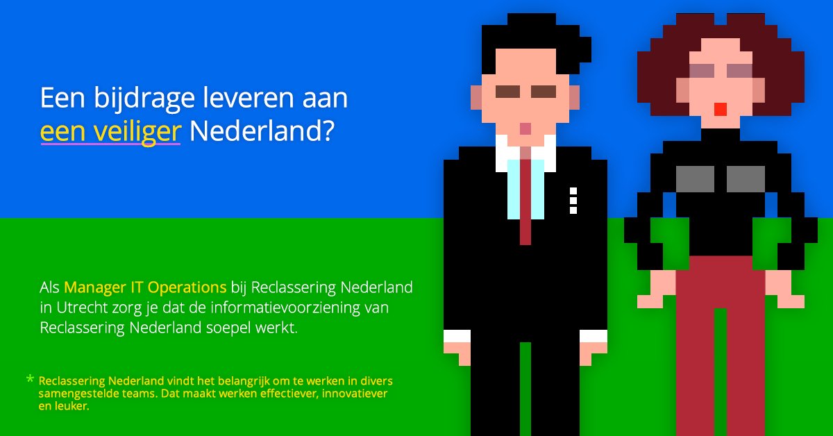 💼 Als Manager IT Operations bijdragen aan een veiliger Nederland? Dat kan. Bij Reclassering Nederland krijg je de kans om de IT-infrastructuur te optimaliseren en gespecialiseerde teams te leiden. Solliciteer nu! Check de #vacature: bit.ly/4a97uaT #ITmanager