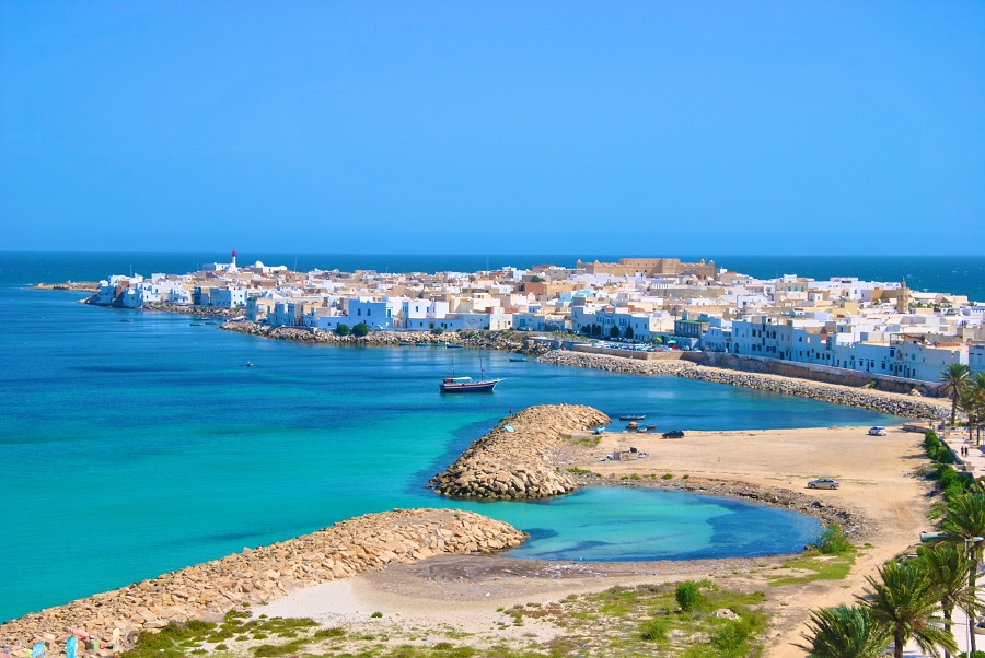I keep thinking about this town of Mahdia in Tunisia. It used to be an important port but brutal wars through history reduced it to a quiet fishing town. It's a place of significance for Western history as the first successful crusade-like expedition was launched here in 1087.