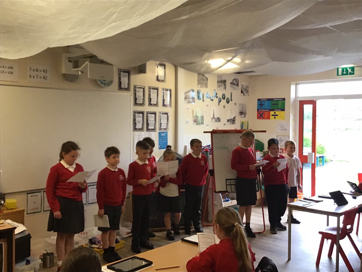 Year 4 have been performing an extract from Oliver Twist 🎭