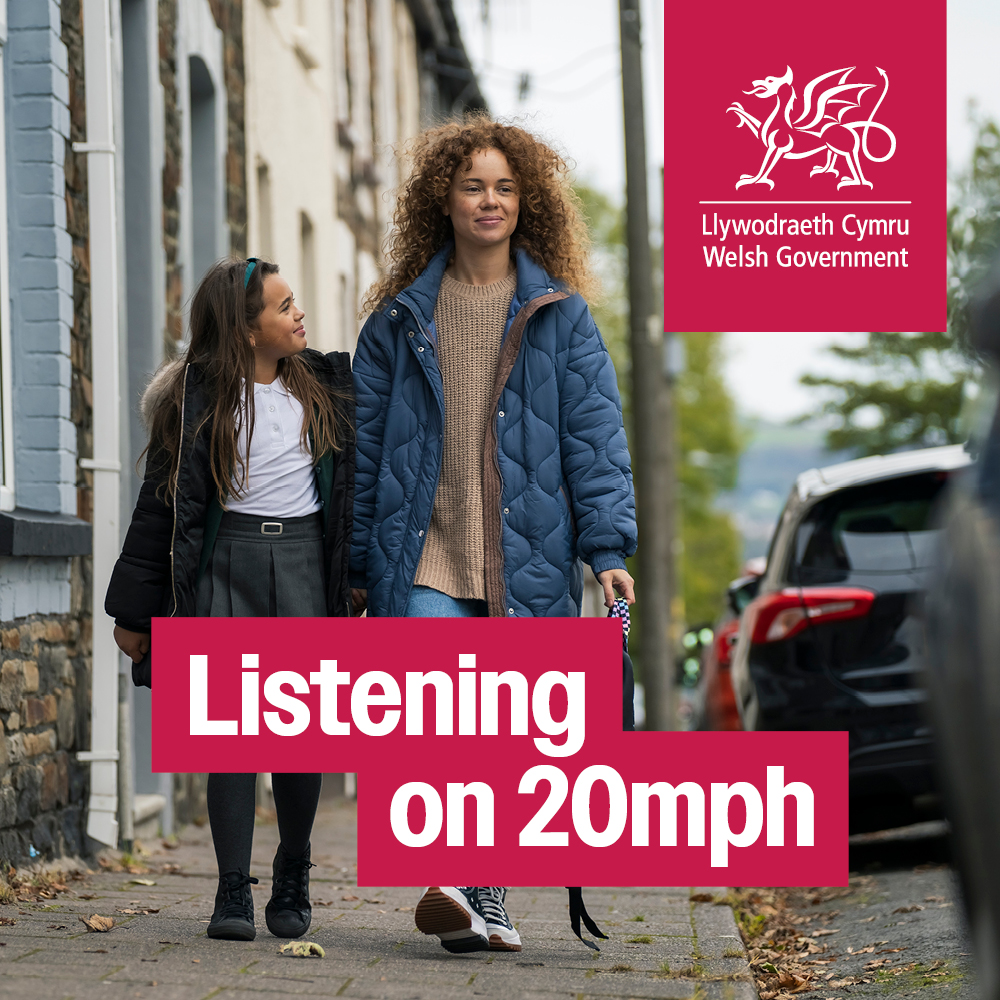 Are there any roads in your community that have reduced from 30mph to 20mph that you don’t think are right? If you live in Cardiff, you can give your suggestions here: orlo.uk/38DNw All suggestions will be considered as part of the review into the 20mph Default Policy