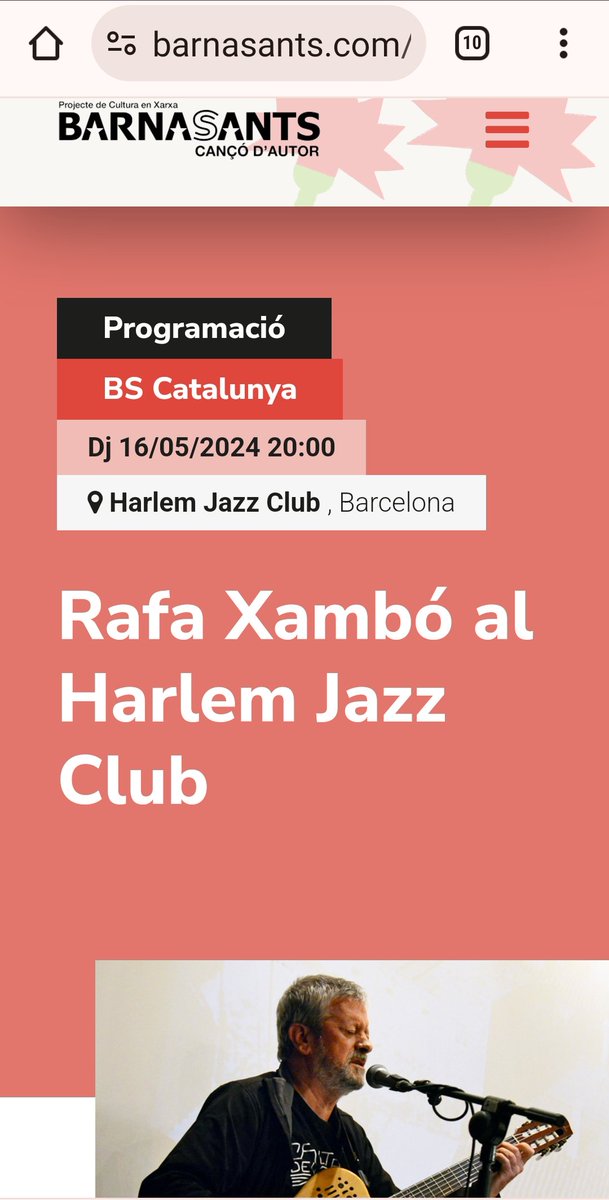 CompanyStas's tweet photo. #16maig24
8hV BCN 
~@RafaXambo a l'Harlem
~@jofrebardagi #Lildami @RogerPadrosMsic @siderlandmusic
al @LuzdeGasClub

2/4 de 9hN
~@claragispert
a @parallel62bcn
~@GessamiBoada a Mataró/CaféNou

9hN 
~@juditneddermann a BCN/@tradicionarius
~@Antonia_Font a Sabadell/parcCatalunya https://t.co/v4JPmY8aJf