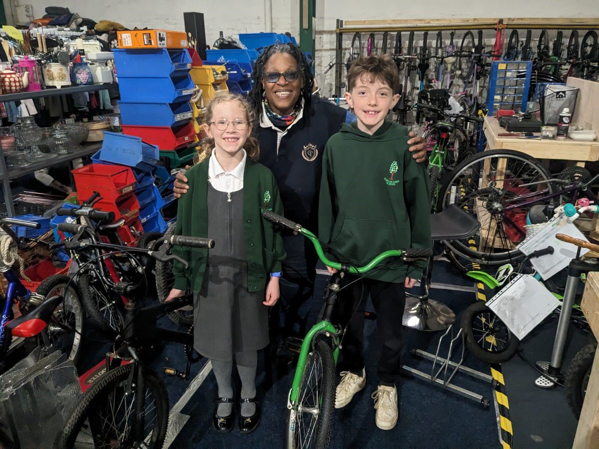 A massive 'thank you' to On Yer Bike Grantham for their generous donation of 2 bikes for our playtimes. The children are looking forward to using them during playtimes! onyerbikegrantham.co.uk #onyerbike #grantham #donation #thankyou #playtime #bike #outsideplay #school #primary