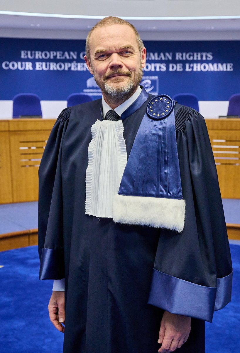 Den norske dommeren Arnfinn Bårdsen ble i går valg til ny visepresident i Den europeiske menneskerettsdomstolen. Foto: ECHR-CEDH
