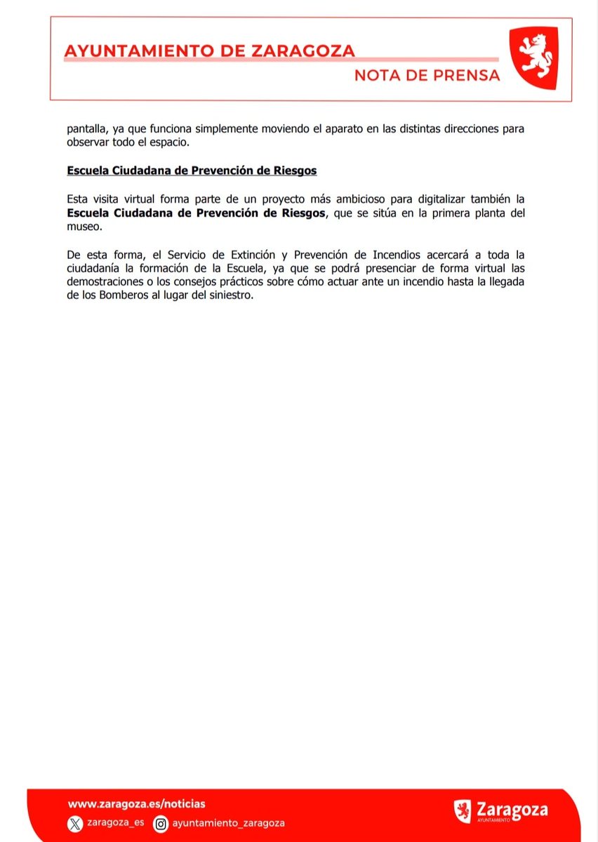 Bomberos Ayuntamiento de Zaragoza tweet media