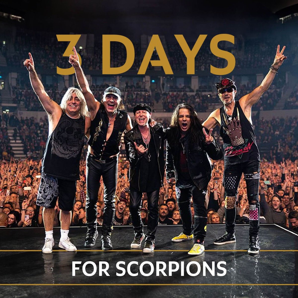 Only 3 days left until the Scorpions rock our world at Etihad Arena! 🚀

@yasisland @yasbayuae @inabudhabi @livenationme @scorpions

#RediscoverEntertainment #RediscoverAD #ExperienceExtraordinary #InAbuDhabi