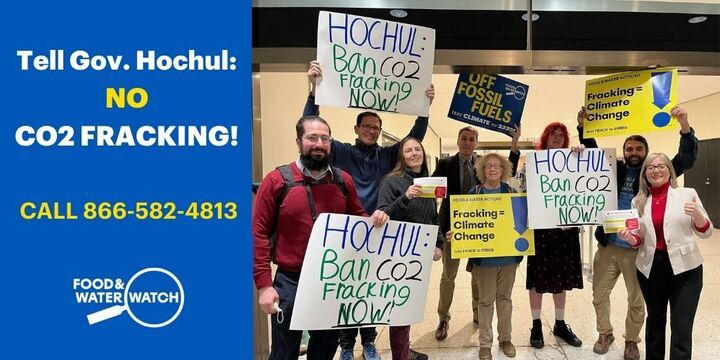 As @GovKathyHochul heads to the Vatican for the Pope's climate meeting, she must sign legislation to protect New York's landmark fracking ban.

CO2 fracking threatens our water, health, communities, and climate!

#BanFrackingNow #OffFossilFuels #WaterIsLife #ClimateCrisis