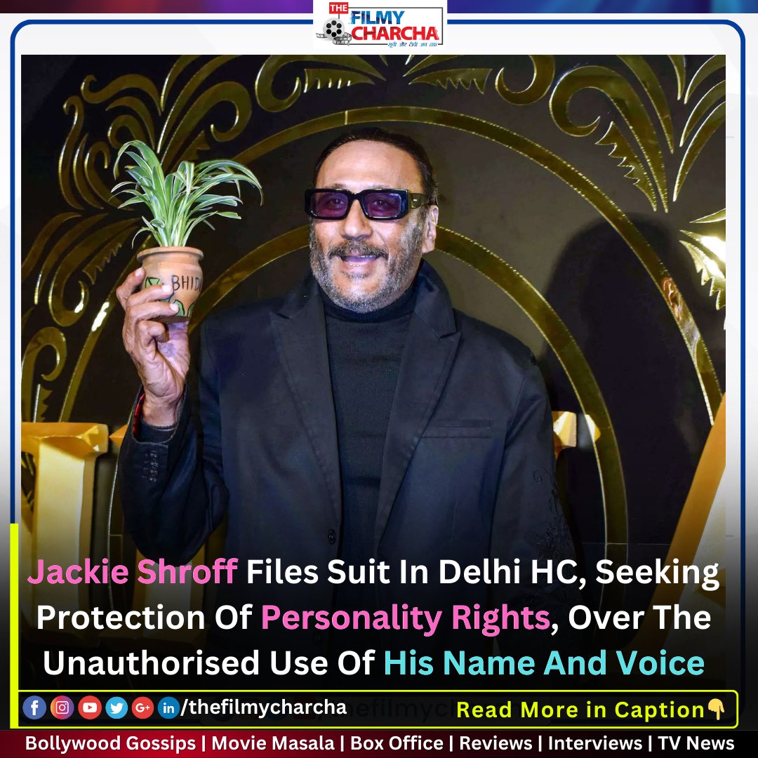 Jackie Shroff approached the Delhi High Court to restrain firms, social media channels, artificial intelligence apps as well as GIF-making platforms from using his name, voice, image or any other attribute without his consent. #jackieshroff #delhihighcourt #lawsuit