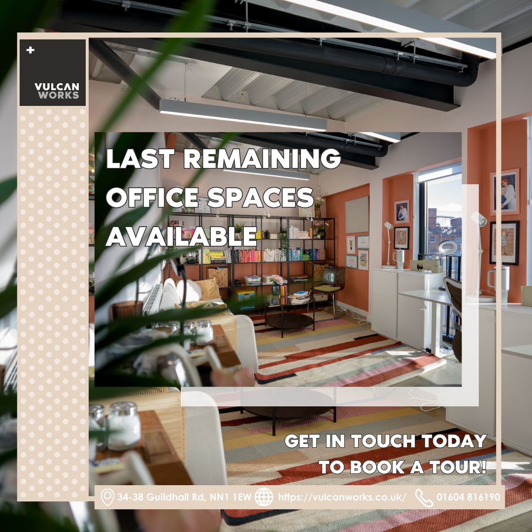 Vulcan Works - Your office. Your way. 🏢✨🔑