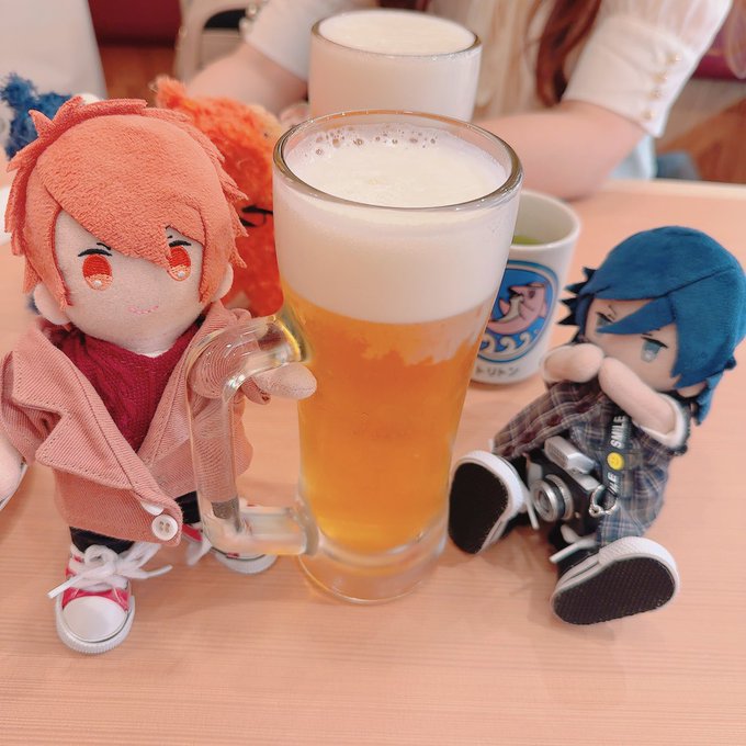 「ビール マグカップ」のTwitter画像/イラスト(新着)