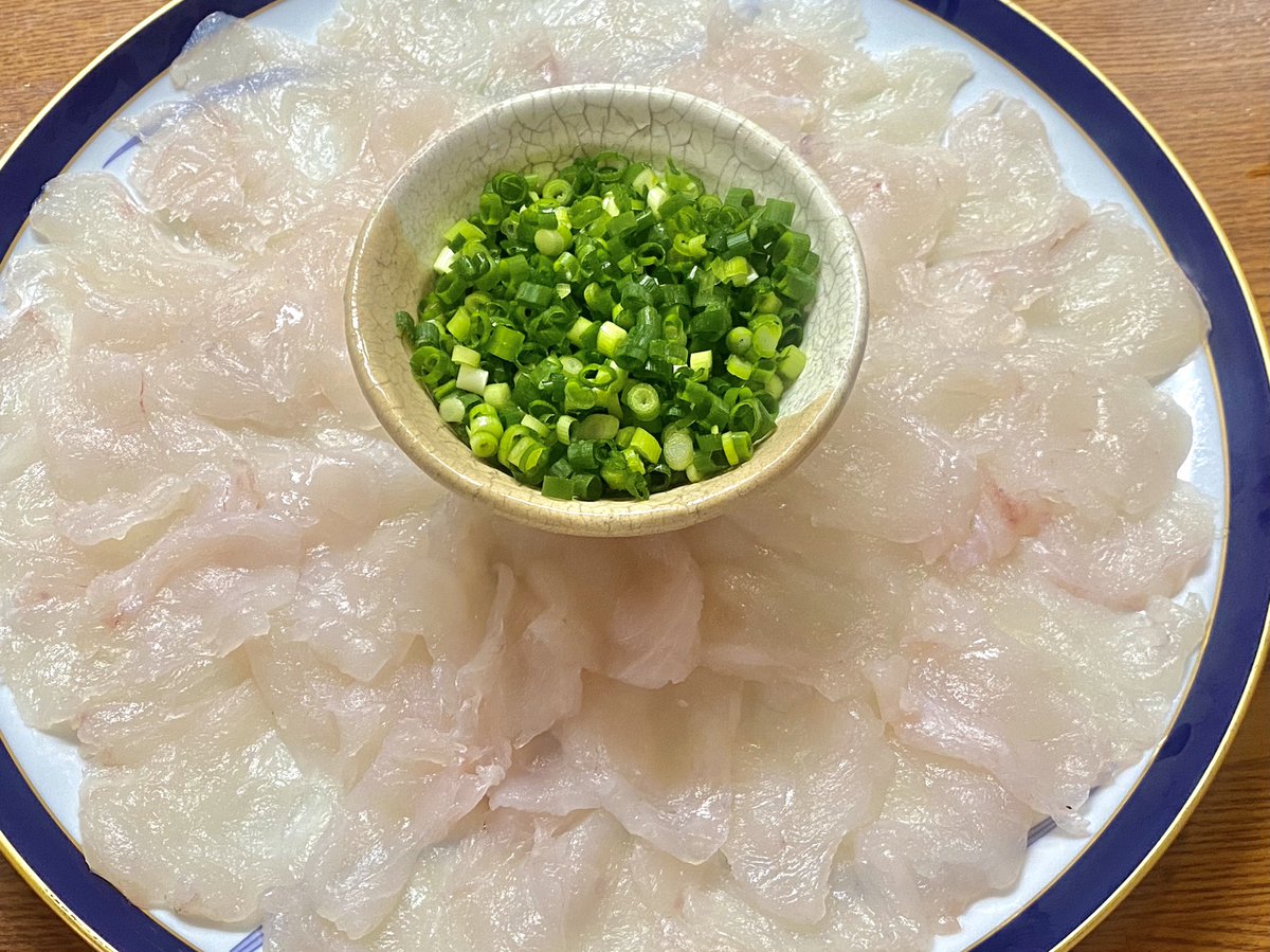 釣って寝かせたフグ刺を地獄に落ちるくらい食べました🐡
素人切りで5倍くらいブ厚いのにこの量なので10人前くらいはあると思います🐡
ふぐ刺しでご飯を食べるというバチ当たりもしました🍚
#ショウサイフグ #てっさ #ふぐ刺