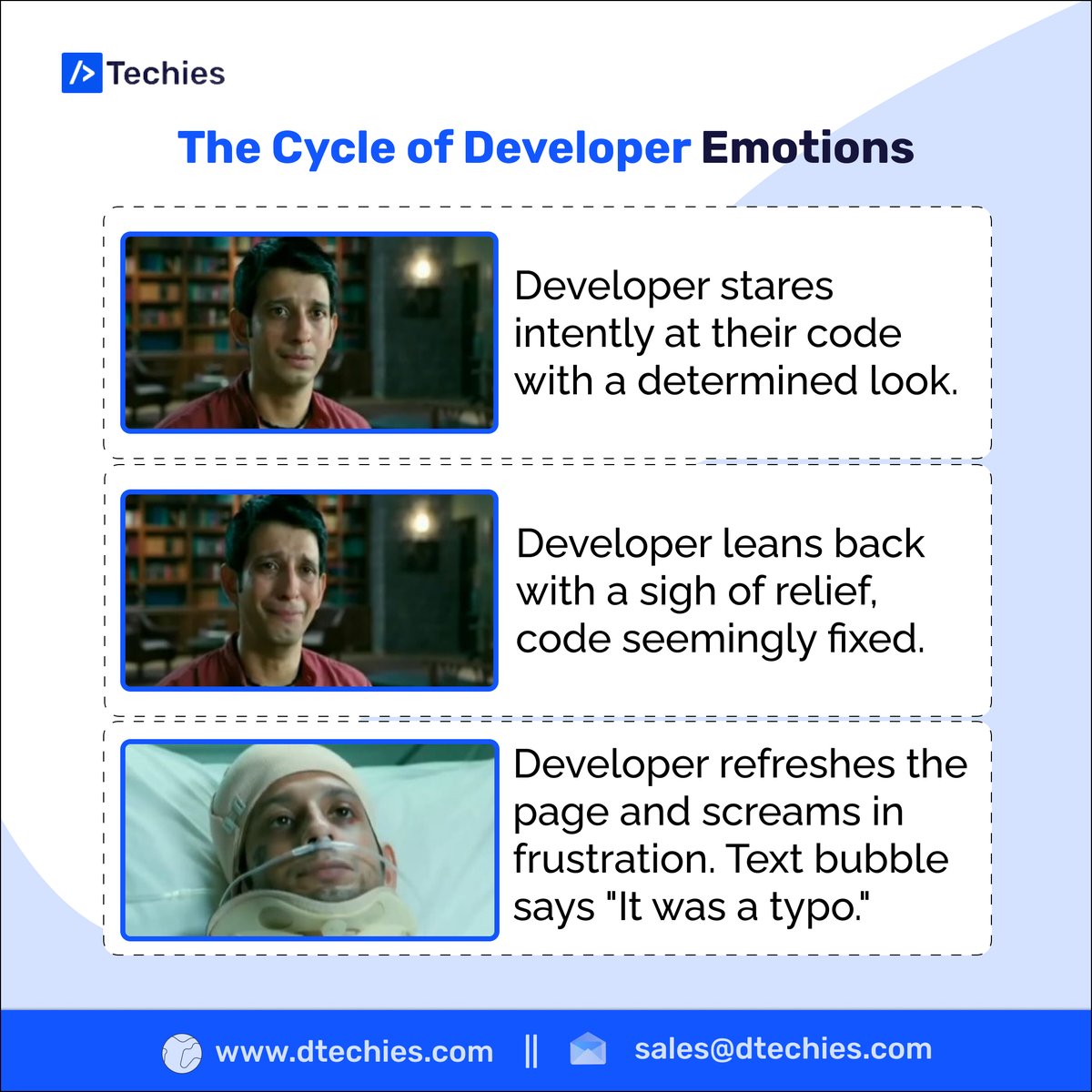 dtechiesit's tweet image. Relatable??
#developerslife #codermemes #developers #coding
