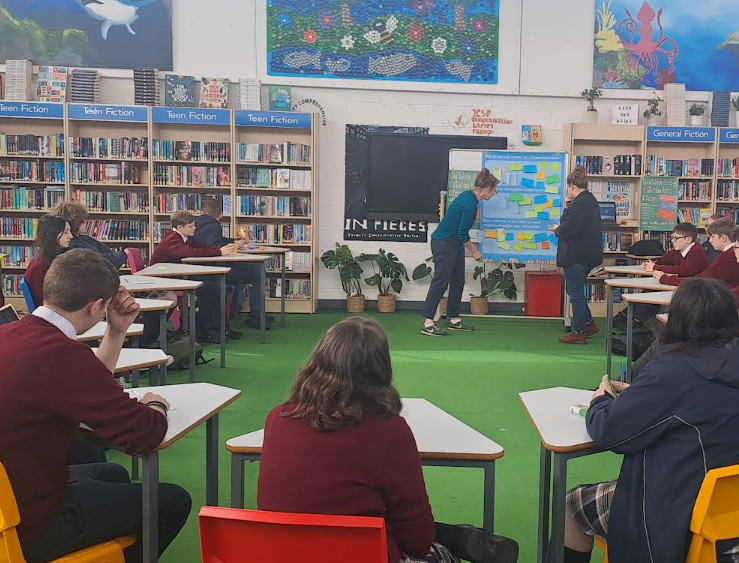 TrinityCompLib's tweet image. Our students really enjoyed taking part in a focus group for the @dubcilib Dublin City Libraries Plan - it was great opportunity for our students to share their ideas