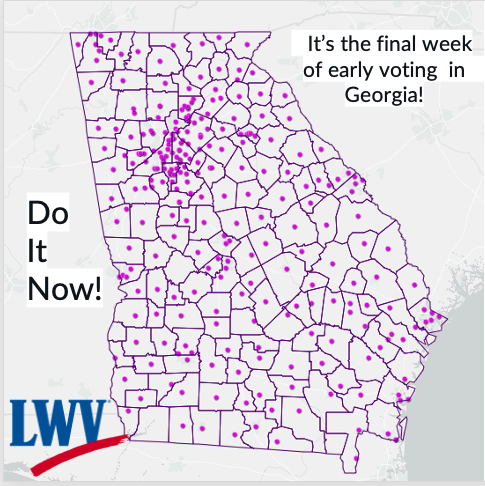 No Voter Suppression! SB189 threatens GA voters’ fundamental right to vote by making it easier for conspiracists to file baseless mass voter challenges, among other harmful provisions. @LWVGA will do what it takes to ensure fair representation at the ballot box. #voting #voters