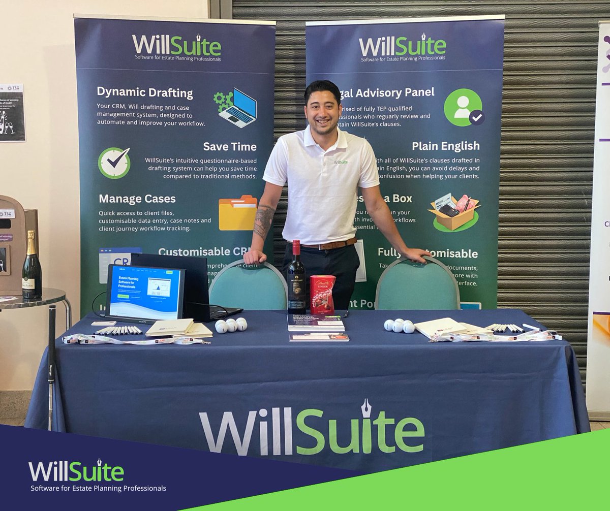 What a fantastic morning at #LAW2024 in Peterborough! There's still plenty of time left to come to the WillSuite stand for a chat, a discussion about software and to get your hands on some awesome WillSuite merch! - #TSG2024 #TSG #WillSuite <a href="/solicitorsgroup/">The Solicitors Group</a>