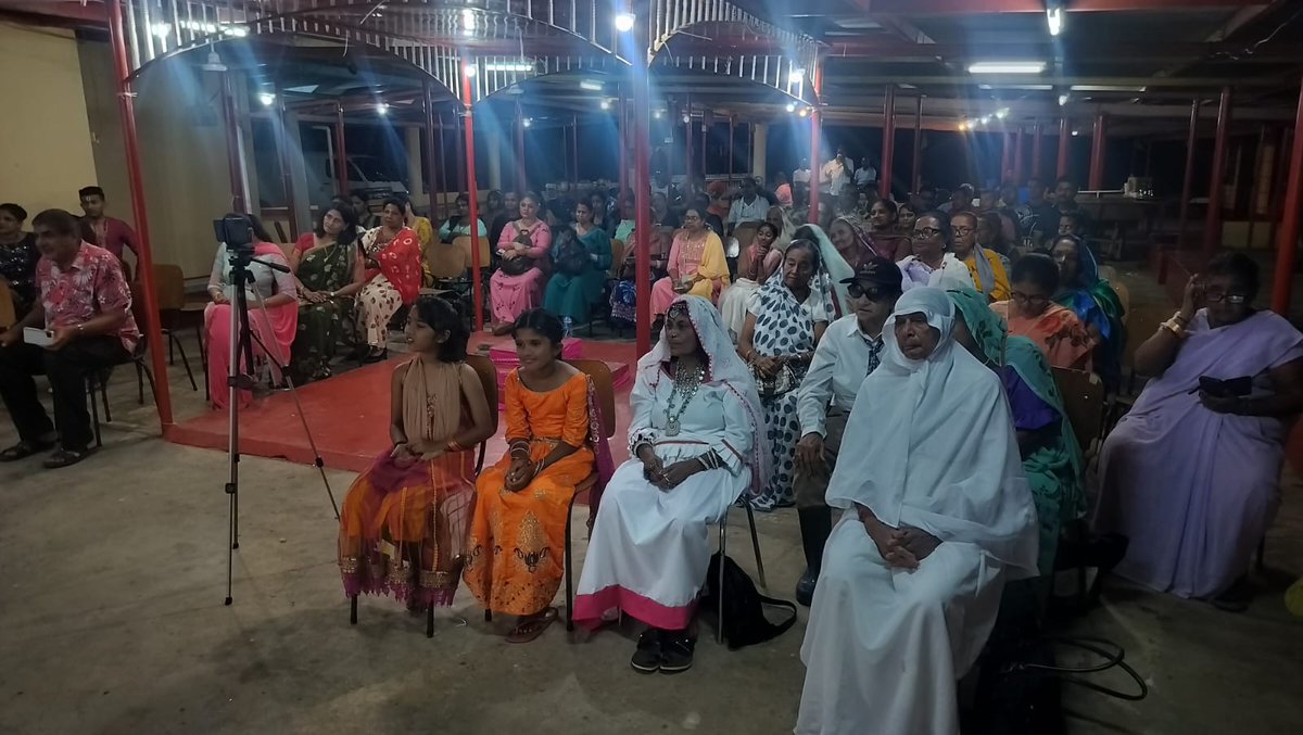 @iccr_suva & @HCI_Suva in collaboration with #ShreeSanatanDharamPratinidhiSabhaofFiji organized performance by Bhojpuri Folk Music Group led by Ms Vandana Shukla sponsored by @iccr_hq, India at Wailailai Kuti, Ba