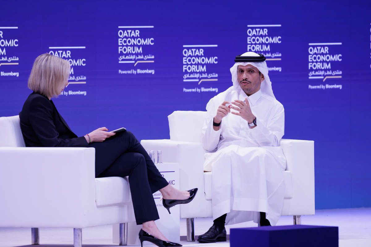 We are gathered in Doha to discuss the most pressing issues in the economic scene & find solutions for a more stable economic future. I welcome all participants to the Qatar Economic Forum, & look forward to discussions that help achieve an integrated & sustainable global economy