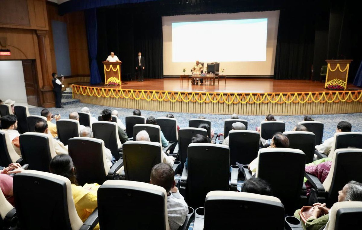 Hon'ble Vice-President, Shri Jagdeep Dhankhar addressed the gathering at the release of the book 'Shrimad Bhagavad Gita- Commentary' by Dr. Subhash C. Kashyap at Parliament House in New Delhi today. #BhagavadGita