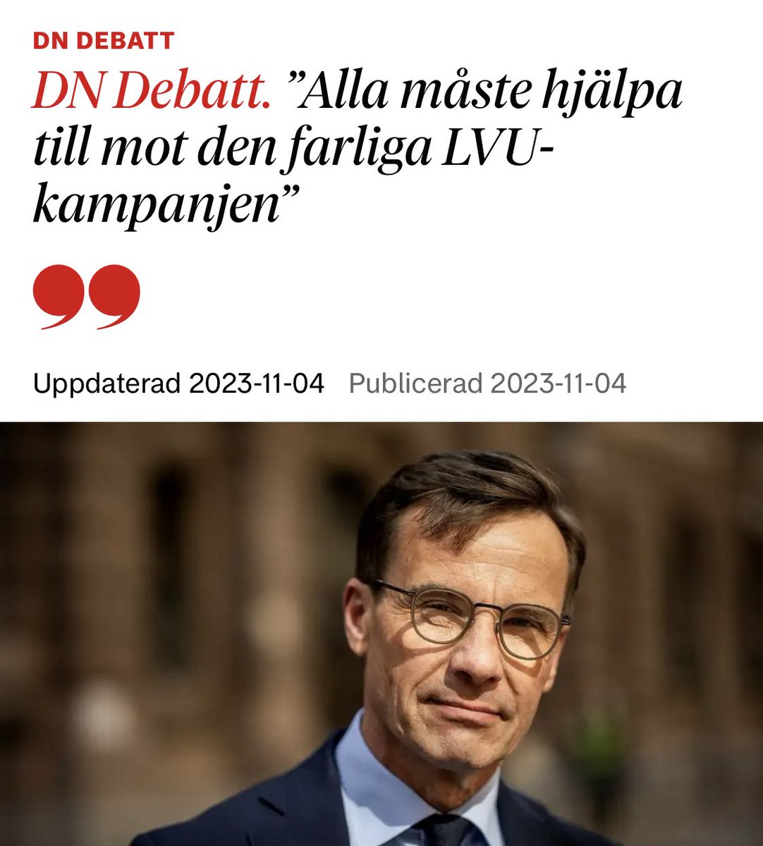 SD har alltså aktivt deltagit i LVU-kampanjen, som Myndigheten för Psykologiskt försvar kallar ”Den största påverkanskampanj som Sverige har träffats av någonsin”. Så nog hjälpte SD till allt - men för, inte mot.