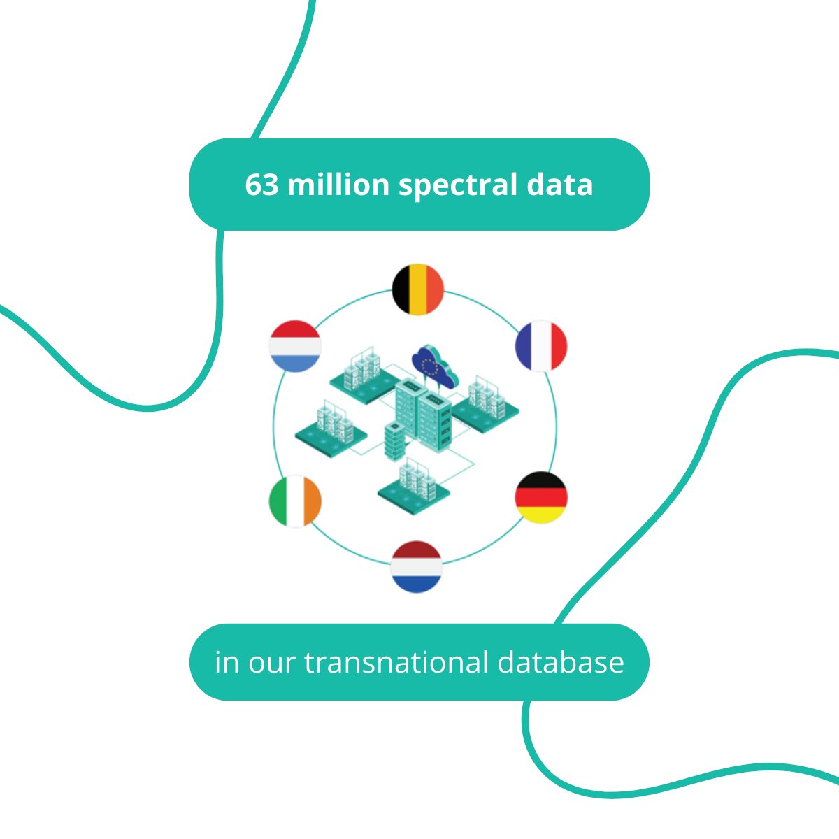 Thanks to our partners and associated partners, we collected 63 million spectral data 😱🤝 

🌍 This type of transnational database for spectral data is unique and we are very proud of this achievement, despite some difficulties related to data harmonization between countries.