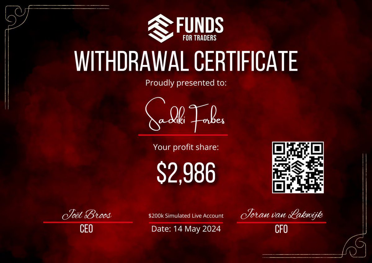 First payout w/ <a href="/fundsfortraders/">Funds For Traders</a> 
Thanks <a href="/SlychFx/">SlychFX</a> &amp; @joranFFT for a very quick and smooth experience!