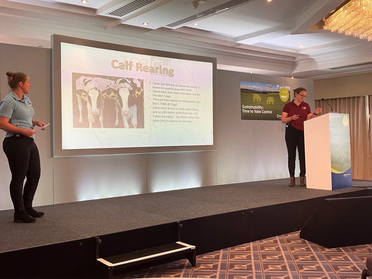Emily Linton from Torch Vets and Michelle Philips of Hoops Holsteins review how a focus on youngstock helped them to reduce carbon footprint per kg FPCM by 14% #TNGBSustainability #TimeToTakeControl