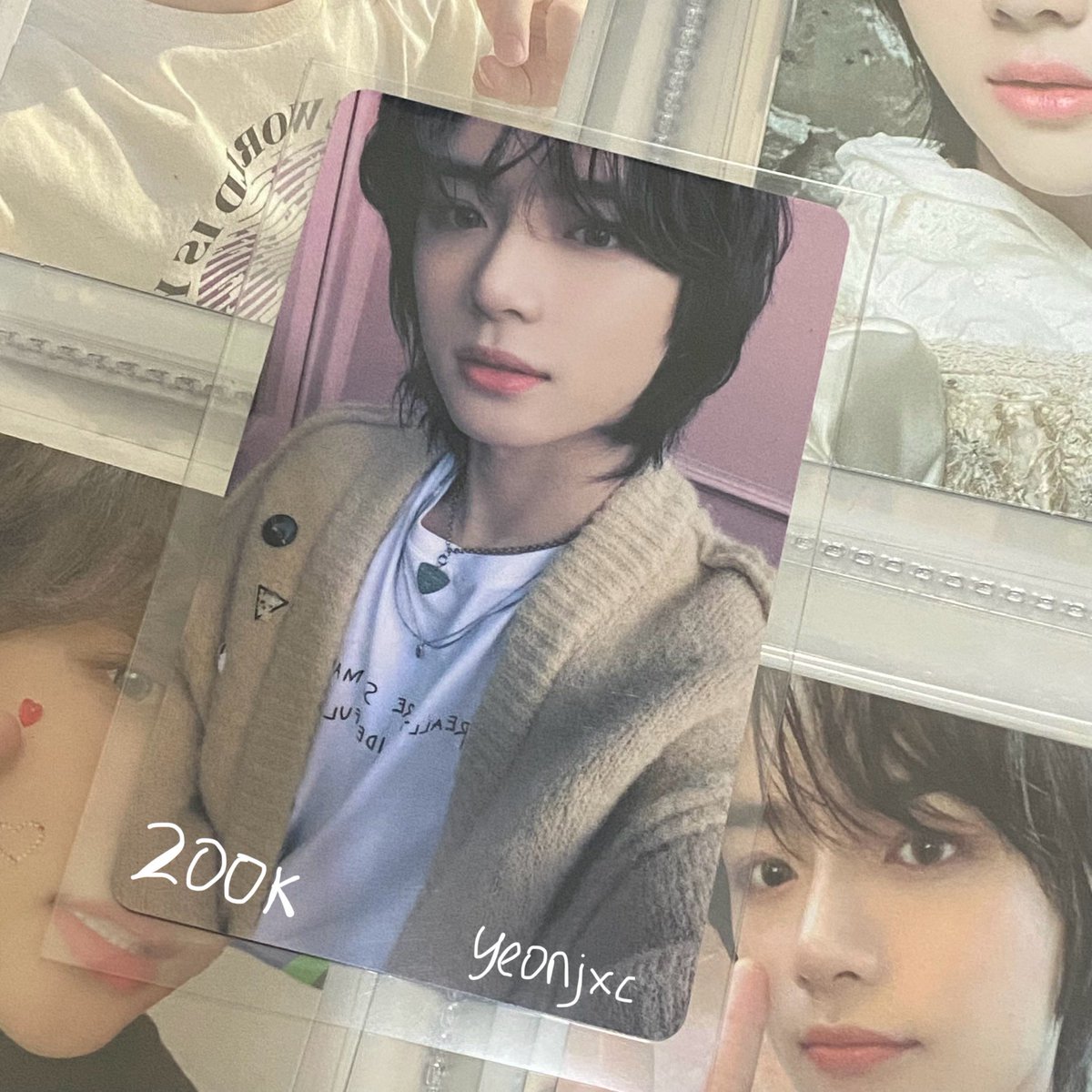 yeonjxc's tweet image. want to sell (wts)

lucky draw soundwave beomgyu tccf, unit taejun chaotic wonderland standard, &amp;amp; yeonjun shopee

• negotiable
• bisa keep event (dp 20%)
• dom bogor (ina) | worldwide shipping

# txt tomorrow x together the chaos chapter freeze pc photocard sw ld pob cw lfb
