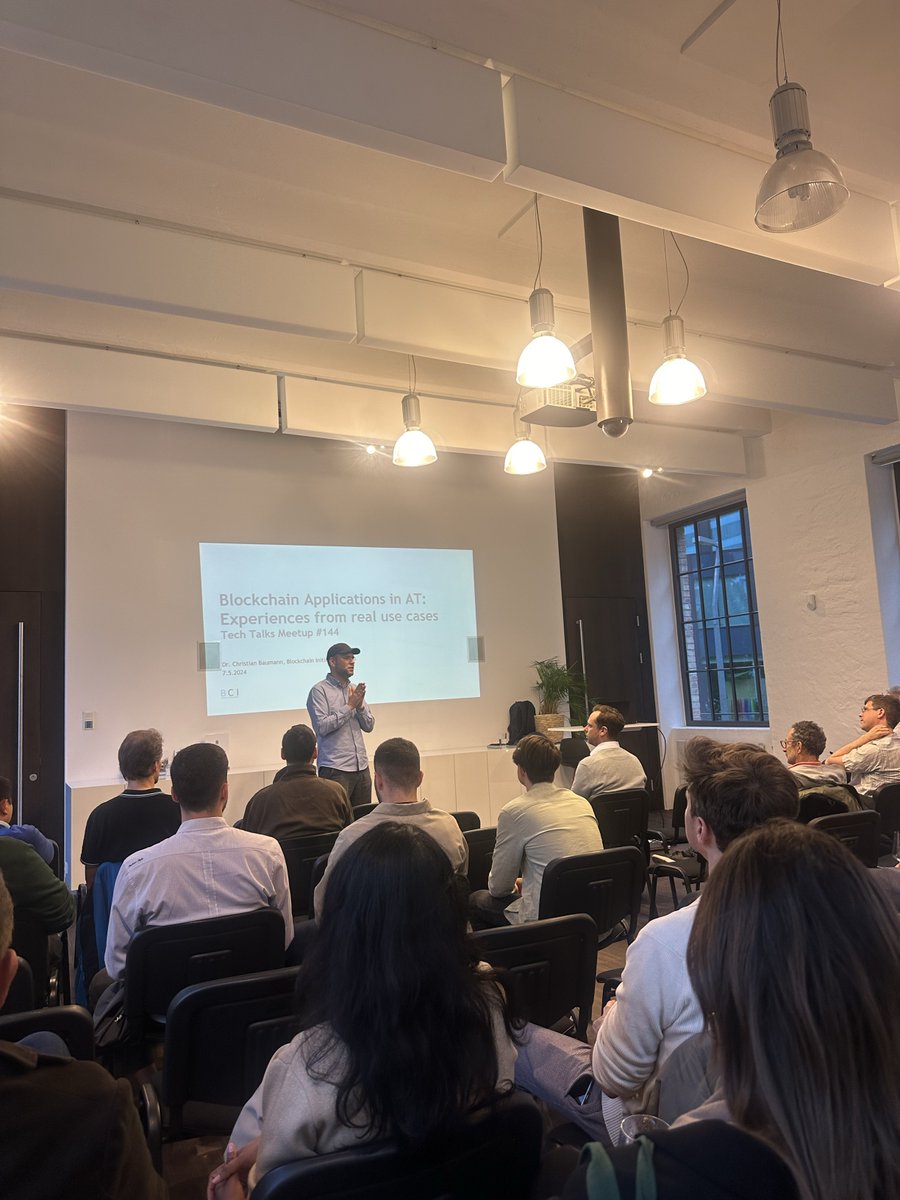 validvent's tweet photo. โจ Last week at Startup House Austria ๐ ๐ฆ๐น, #Validvent Tech Talks #144 brought together industry leaders and enthusiasts for an engaging discussion on blockchain infrastructure.
@chris2286266 (@BCIAustria) shared valuable experiences from real-world use cases, including practical applications.
@AutowhaleThomas (@AutowhaleNet) delved into market-making systems, trading infrastructure for crypto assets, and machine learning model strategy, offering deep insights into this evolving landscape.
๐ Thank you to all who attended and contributed to the success of Tech Talks #144!
Stay tuned for future events and updates from #Validvent.